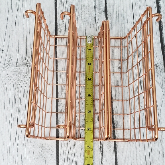 Realspace Rose Gold Wire Hanging Letter Sorter Attachments - Picture 6 of 8